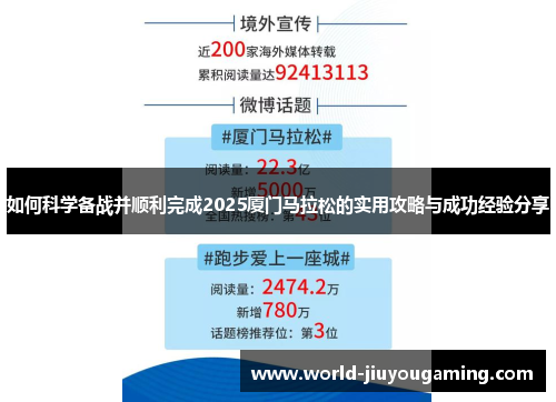 如何科学备战并顺利完成2025厦门马拉松的实用攻略与成功经验分享